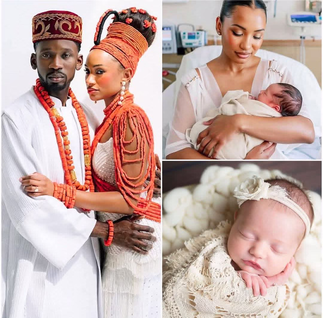 Mr Eazi debunks viral rumors claiming he and Temi Otedola welcomed their first child, responding sarcastically on social media.