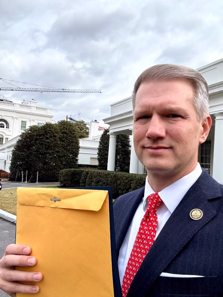 Riley M. Moore Presents Report to White House on Ending Christian Persecution in Nigeria
