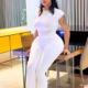 Angela Okorie Apologises to Mercy Johnson After Release From Prison