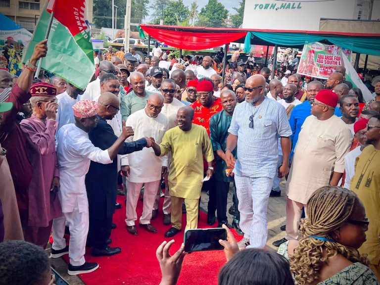 228 PDP Members Defect to Labour Party in Aba, Boost for Otti Ahead of 2027