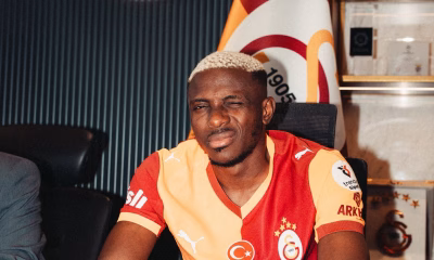 Osimhen and Daughter’s Celebration Named UEFA Favourite Picture of the Week