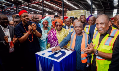 Governor Otti Commissions $35 Million Beverage Plant in Aba, Sparks Mixed Reactions