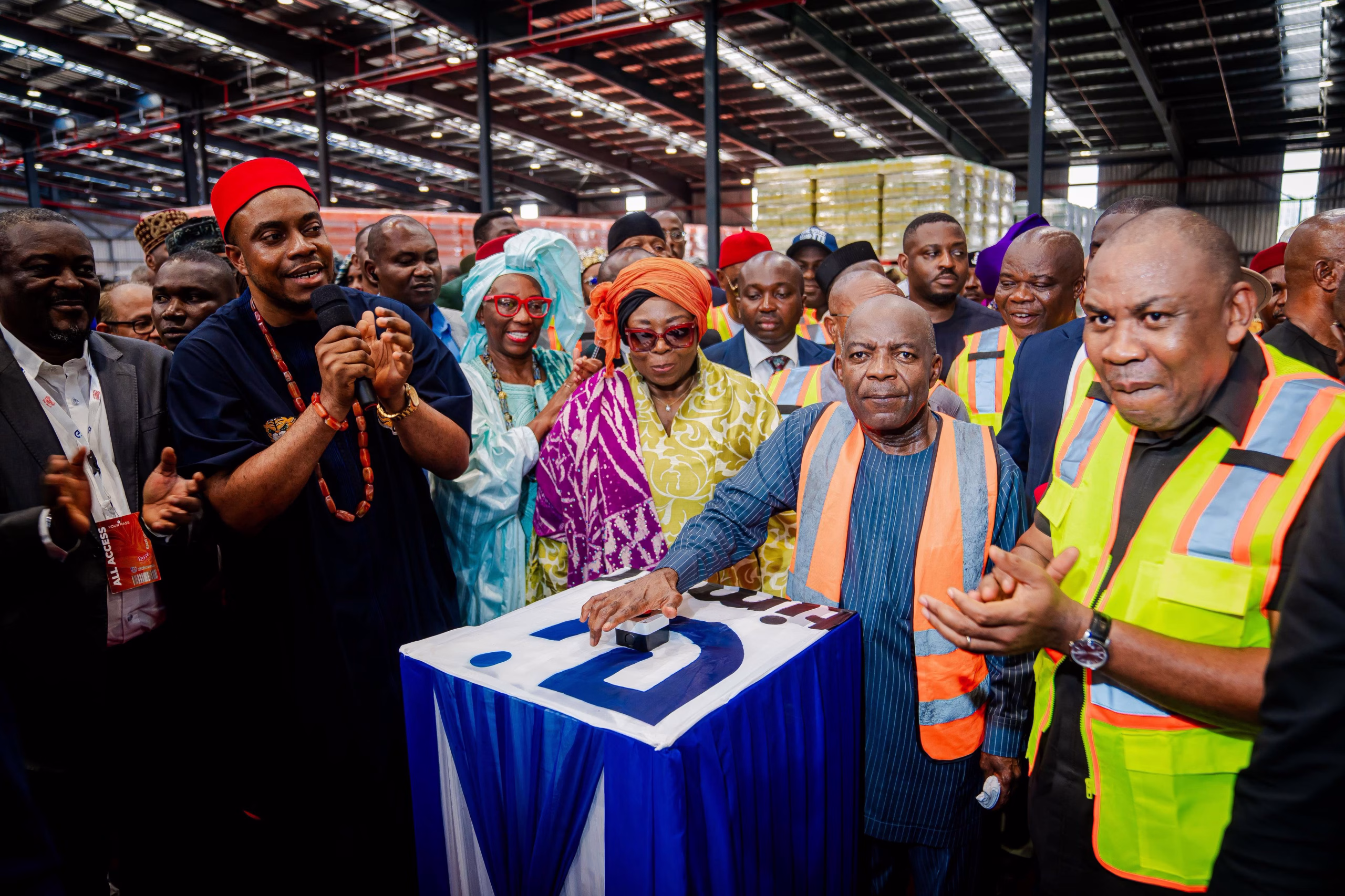 Governor Otti Commissions $35 Million Beverage Plant in Aba, Sparks Mixed Reactions