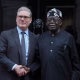 Britain’s PM Starmer Welcomes Tinubu at Downing Street During Historic Visit