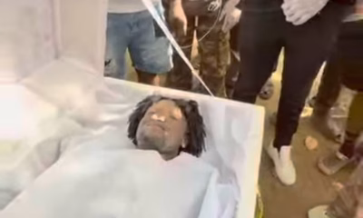 VeryDarkMan Stages Dramatic Burial Amid Feud with King Mitchy