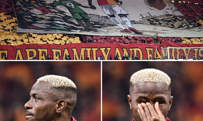 Galatasaray Fans Unveil Emotional Tifo for Victor Osimhen in 1–0 UEFA Champions League Win Over Liverpool FC