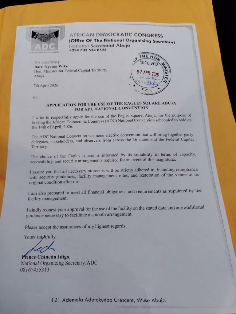 ADC Convention in Crisis as Wike’s Office Allegedly Delays Abuja Venue Approval 24 Hours to Event
