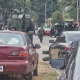 oldiers and armoured tanks at INEC headquarters Abuja