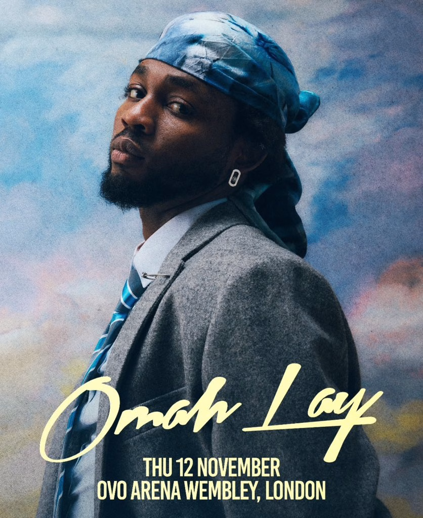 Omah Lay Announces Clarity of Mind World Tour, Wembley Headline Show Confirmed