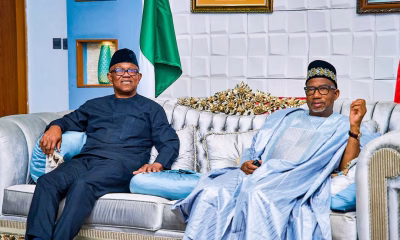 Peter Obi Visits Bauchi, Meets Bala Mohammed, Talks ‘New Nigeria’ Vision