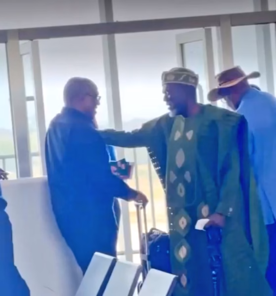Reno Omokri Greets Peter Obi at Abuja Airport Amid 2027 Election Talk, Sparks Online Debate