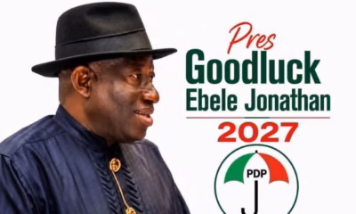 PDP Clears Goodluck Jonathan for 2027 Presidential Race