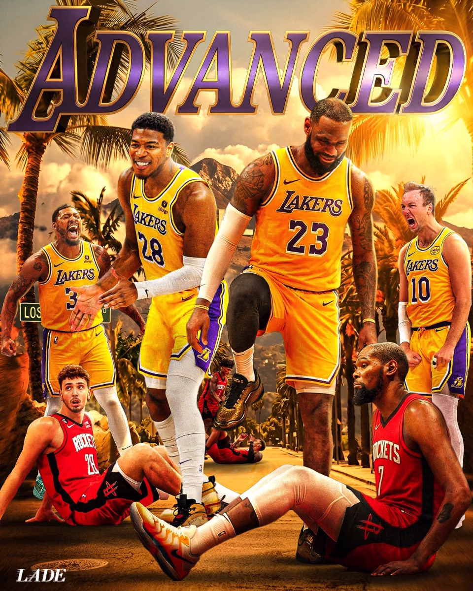 LeBron James Leads Lakers Past Rockets, Sets Up Thunder Playoff Clash