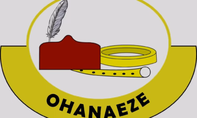 Ohanaeze Youth Council Urges South-East Governors to Declare May 30 Day of Mourning