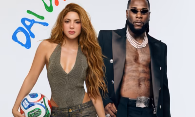 Shakira & Burna Boy Donate “Dai Dai” Proceeds to FIFA Global Citizen Education Fund