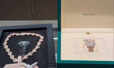 Davido’s New ‘Bombardier Boys’ Chain Sparks Massive Reactions Online