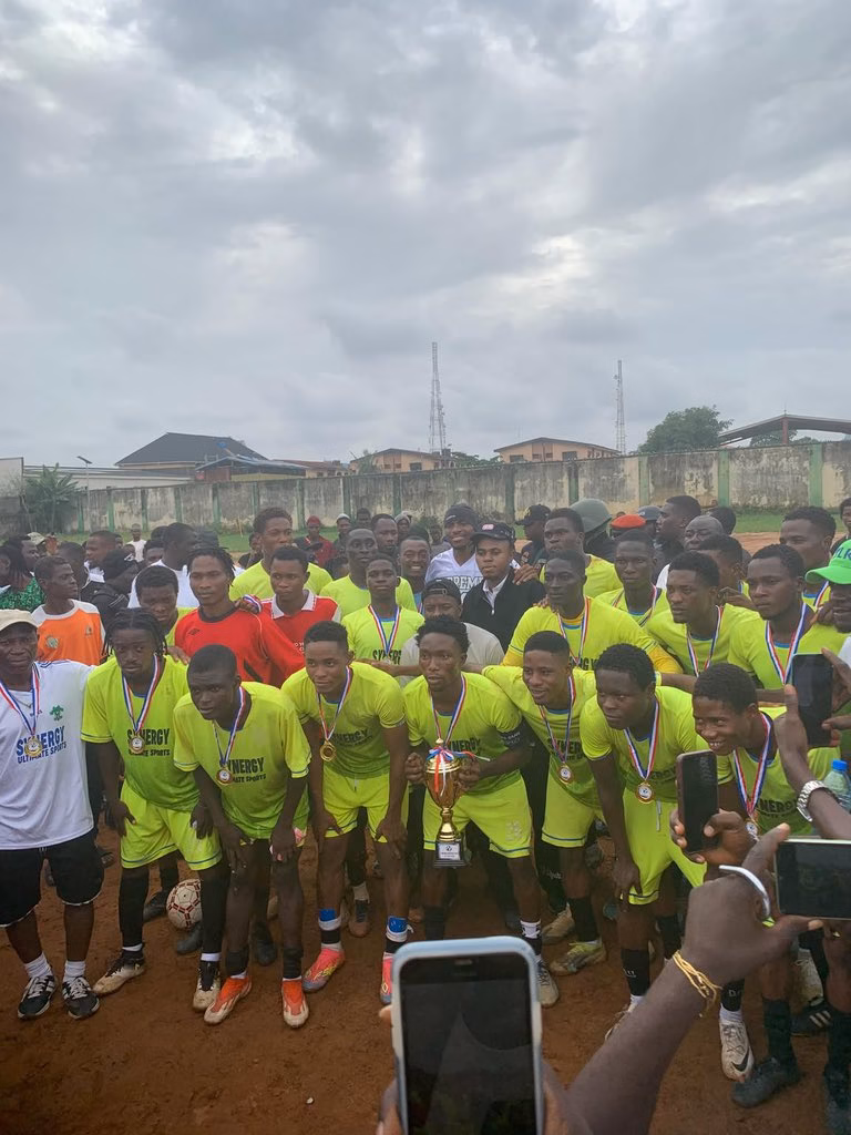 Victor Osimhen Returns to Olusosun, Lagos Where His Football Journey Began