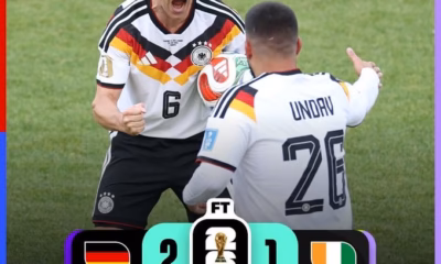 Germany Come From Behind to Beat Ivory Coast 2-1 and Reach World Cup Knockout Stage