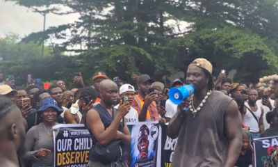 Schoolchildren Cheer VDM at Ibadan Airport Amid Kidnapping Protest Debate