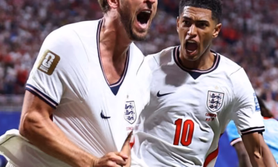 Harry Kane scored a late brace as England rallied from a goal down to beat DR Congo 2-1 in the FIFA World Cup Round of 32, setting up a last-16 clash with Mexico.