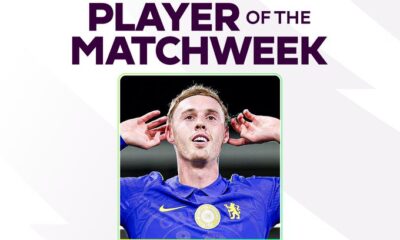 Chelsea’s Cole Palmer Voted Premier League Player of Matchweek 1 After Fulham Masterclass