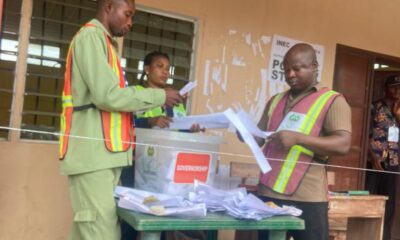 Sorting and counting are ongoing at RA 04 (Iwoye), PU 001, Oriade LGA. #OsunDecides2026