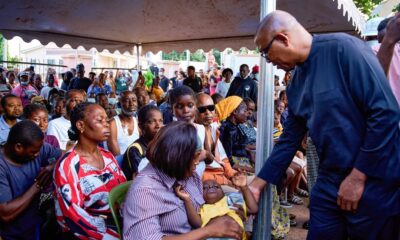 Peter Obi Visits 1,000 Kidney Patients in Enugu, Decries Nigeria’s Healthcare Crisis