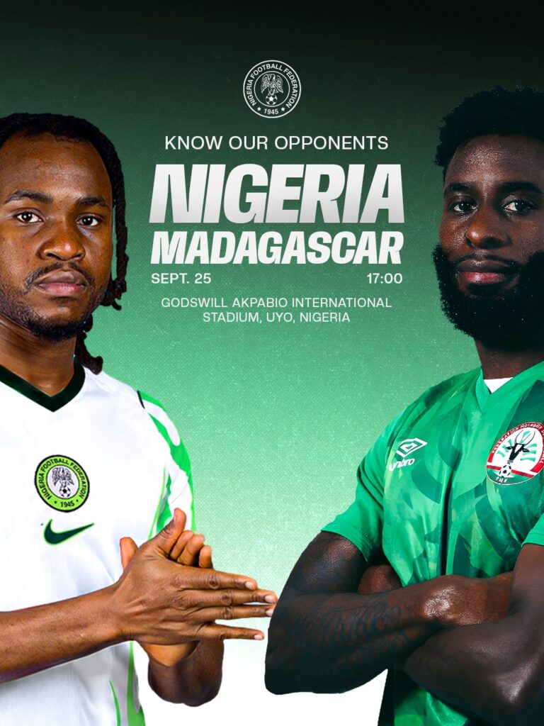Super Eagles Begin AFCON 2027 Qualifying Campaign Against Madagascar in Uyo