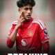Manchester United youngster JJ Gabriel during UEFA Youth League action