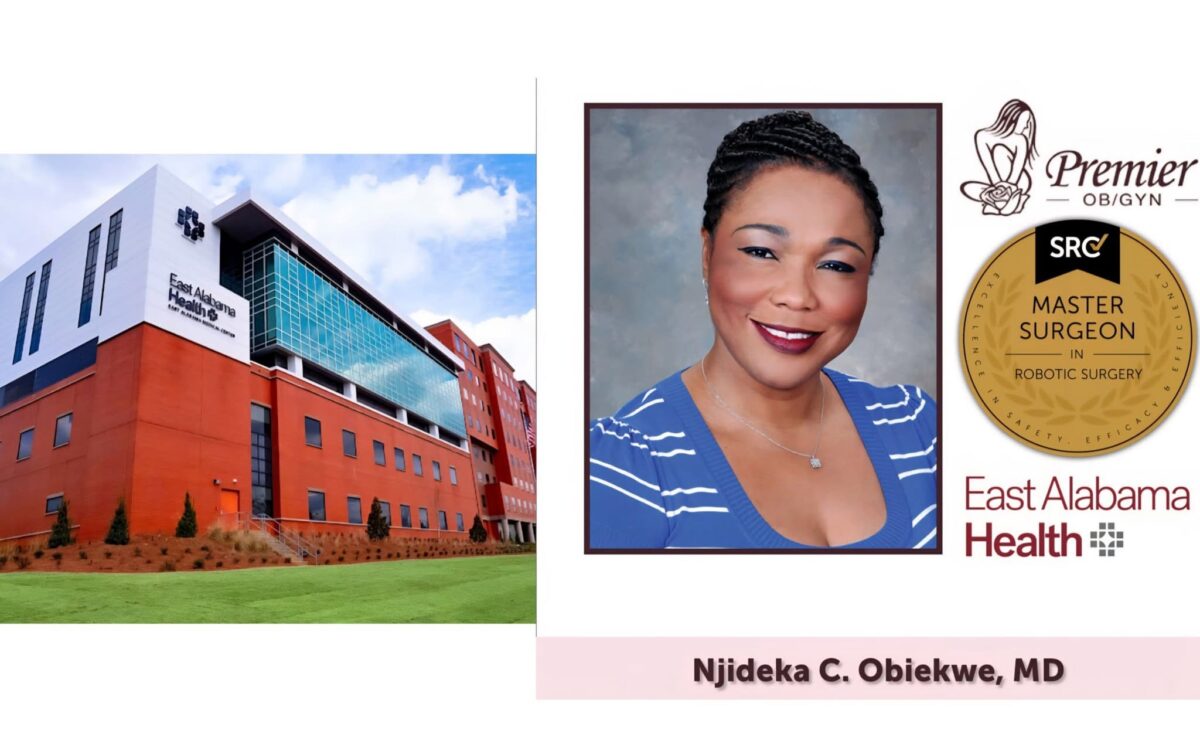 Nigerian-Born Dr Njideka Obiekwe Helps Alabama Hospital Retain Robotic Surgery Centre of Excellence Status